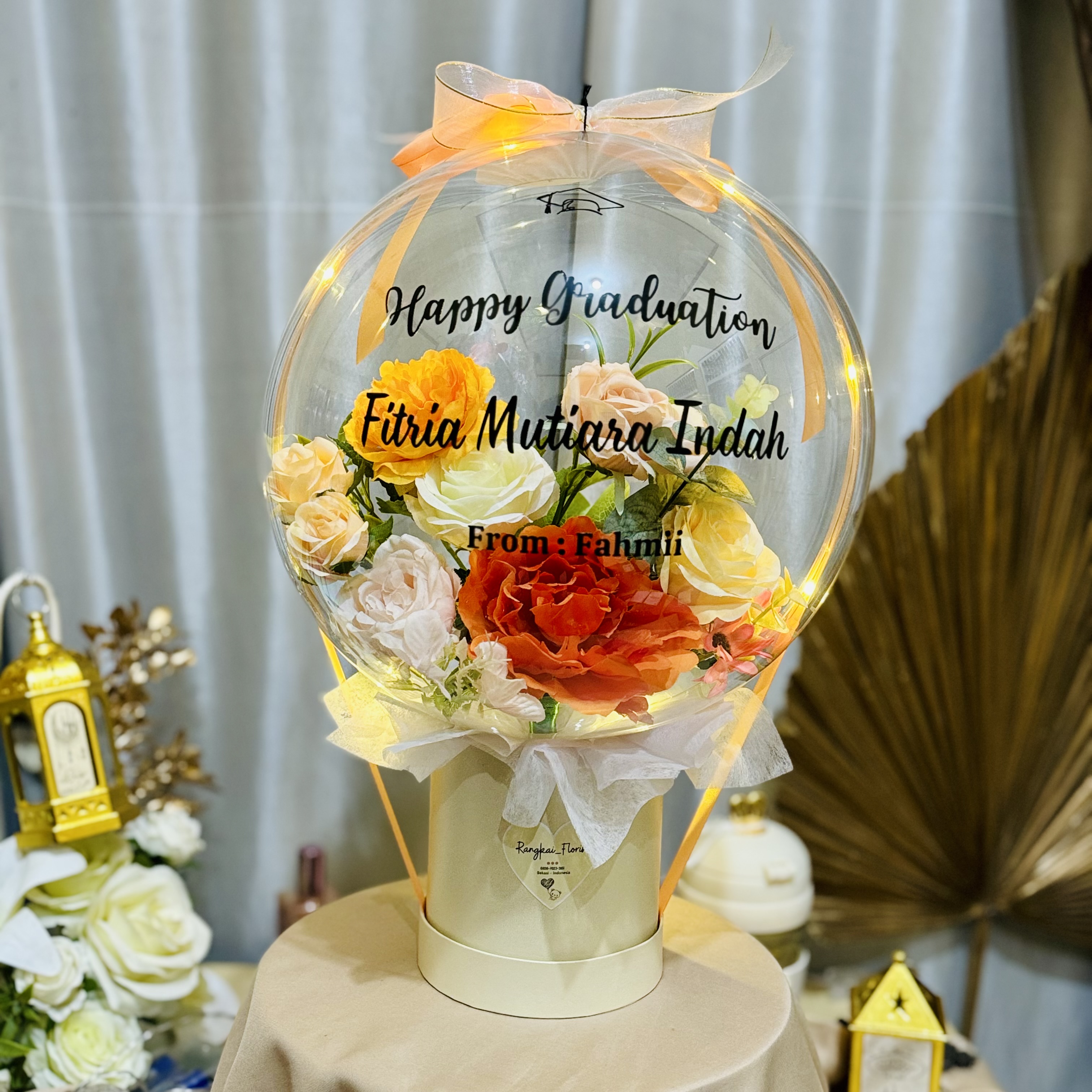 Ballon Bunga PVC Graduation Standar